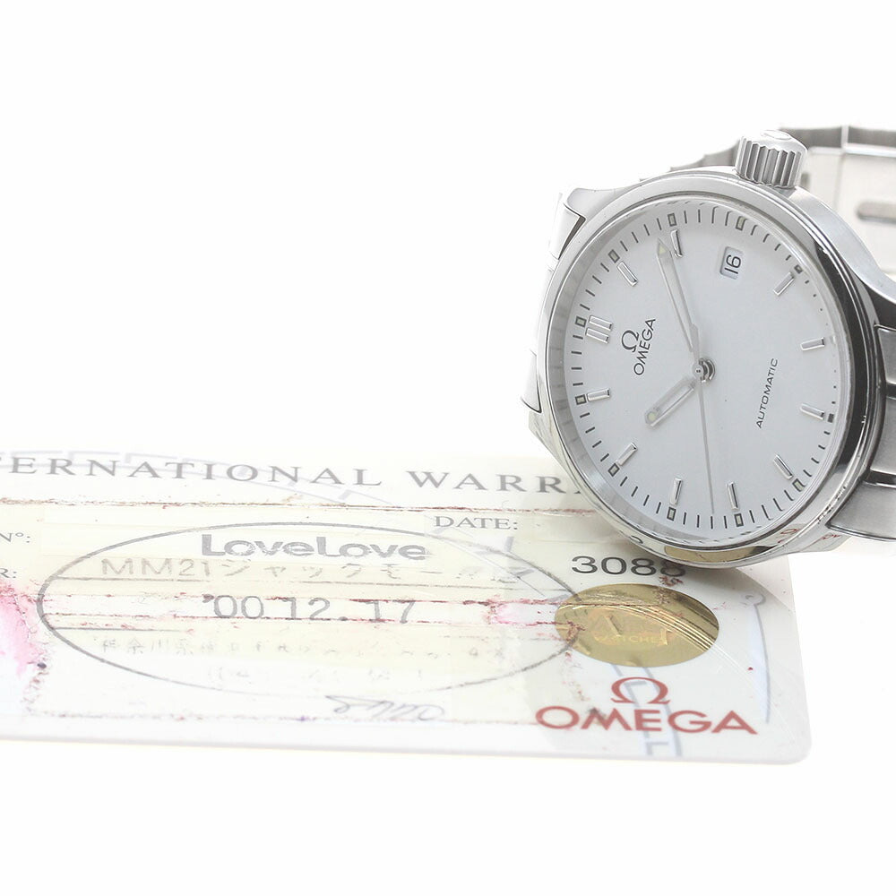 OMEGA 5203.20 Classic Date Automatic Men's Watch Excellent Condition with Warranty.