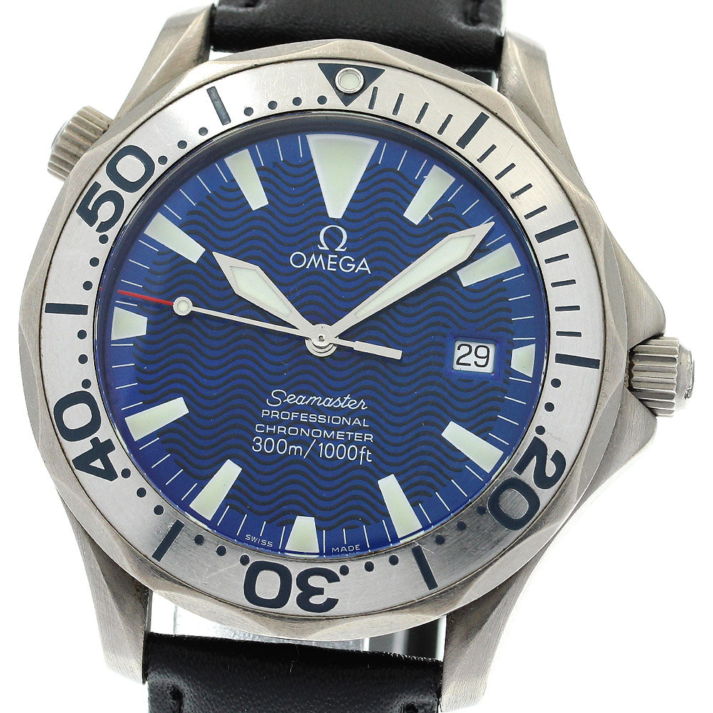 OMEGA 2232.80 Seamaster Professional 300 Date Automatic Men's Watch with Warranty