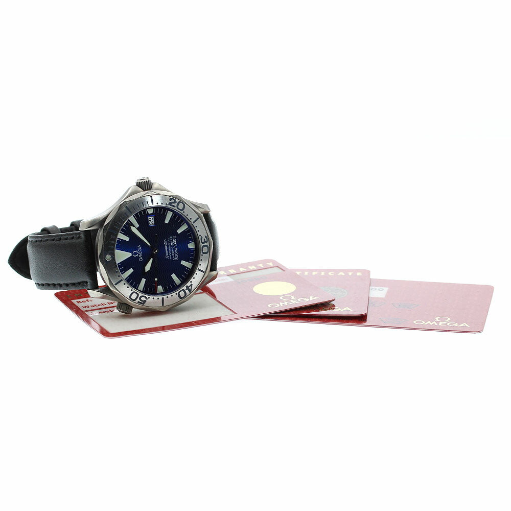 OMEGA 2232.80 Seamaster Professional 300 Date Automatic Men's Watch with Warranty