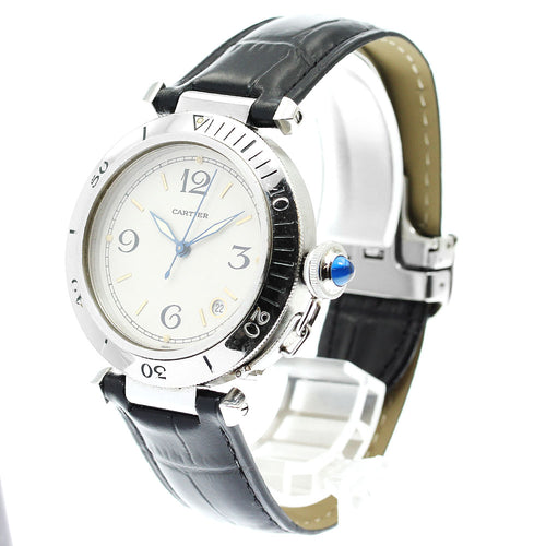 CARTIER W3100655 Pasha 38mm Date Automatic Men's Watch