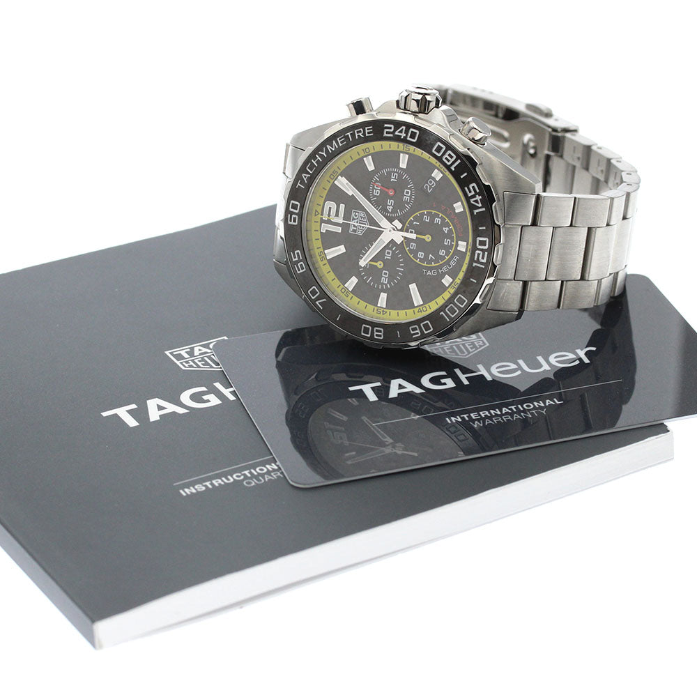TAG Heuer CAZ101AC Formula 1 Date Chronograph Quartz Men's Watch Excellent Condition with Warranty.