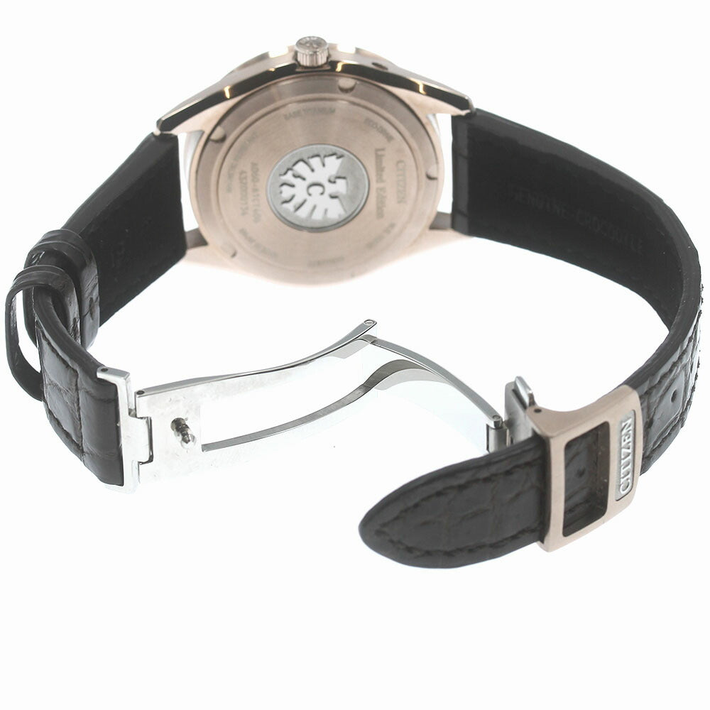 CITIZEN AQ4106-00W/A050-A1CT406 The Golden Eagle Eco-Drive Solar Men's Watch Excellent Condition with Box and Warranty.