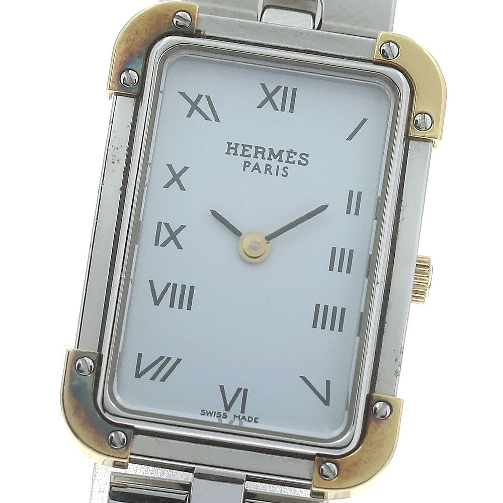 HERMES CR1.220 Croisiere Quartz Ladies Watch with inner box and warranty.