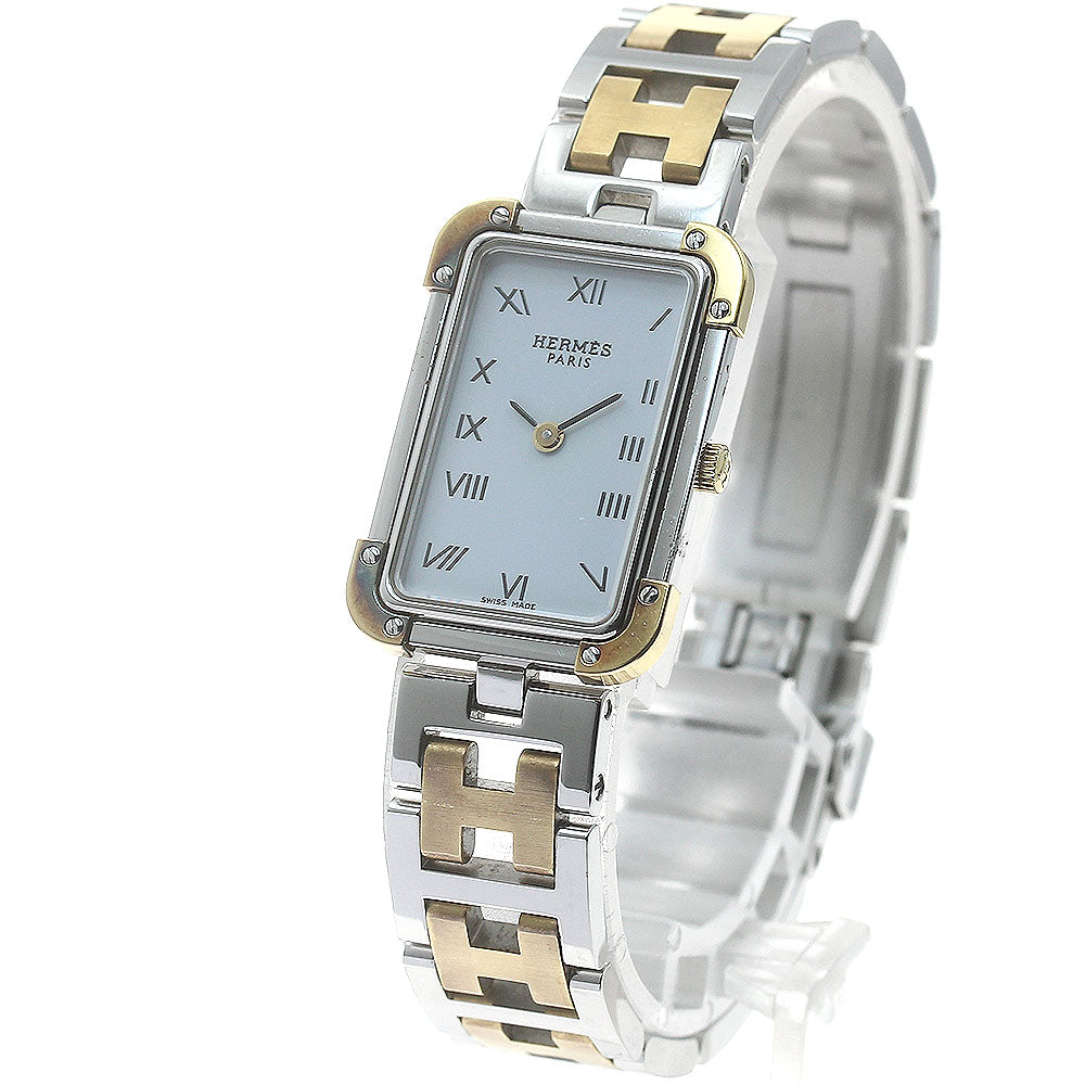HERMES CR1.220 Croisiere Quartz Ladies Watch with inner box and warranty.