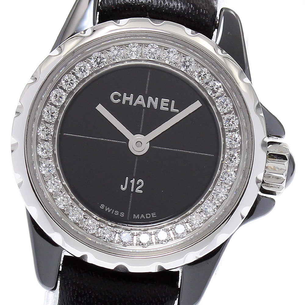 CHANEL H4663 J12 XS Diamond Quartz Women's Watch (Good Condition)