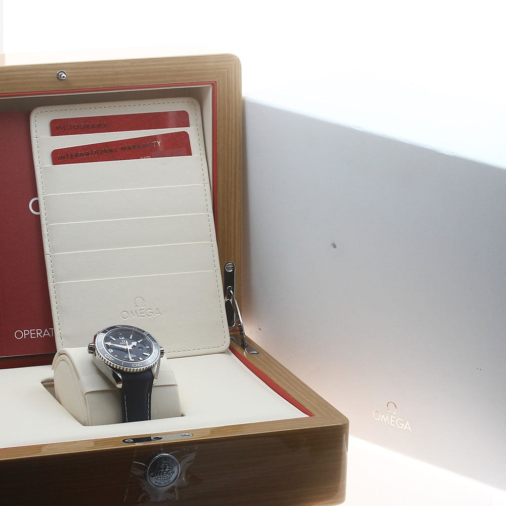 OMEGA 232.92.38.20.03.001 Seamaster Planet Ocean Automatic Boys' Watch with Box and Warranty Card