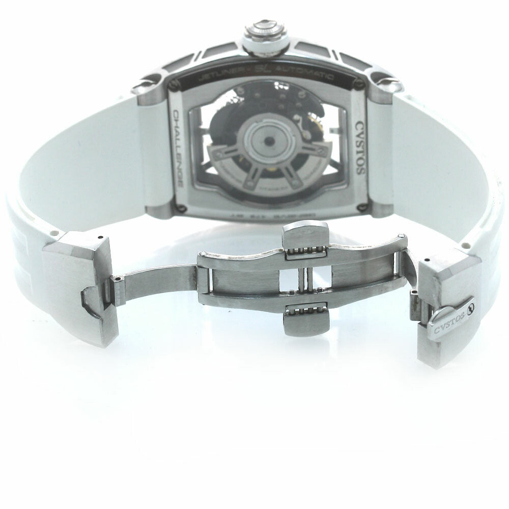 CVSTOS CVT-JET-SL Challenge Jetliner Date Automatic Men's Watch with Warranty