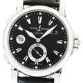 Ulysse Nardin 243-55 Dual Time Small Seconds Automatic Men's Watch with Warranty Card