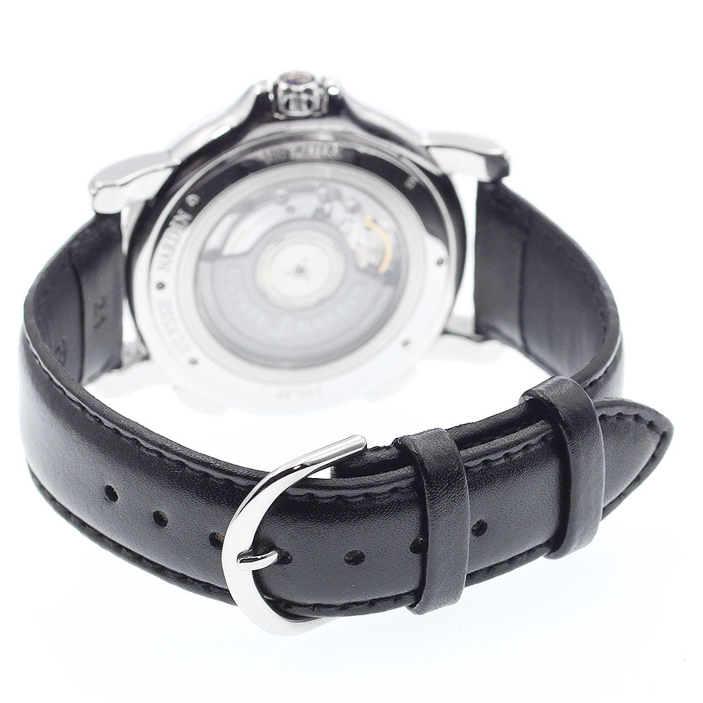 Ulysse Nardin 243-55 Dual Time Small Seconds Automatic Men's Watch with Warranty Card