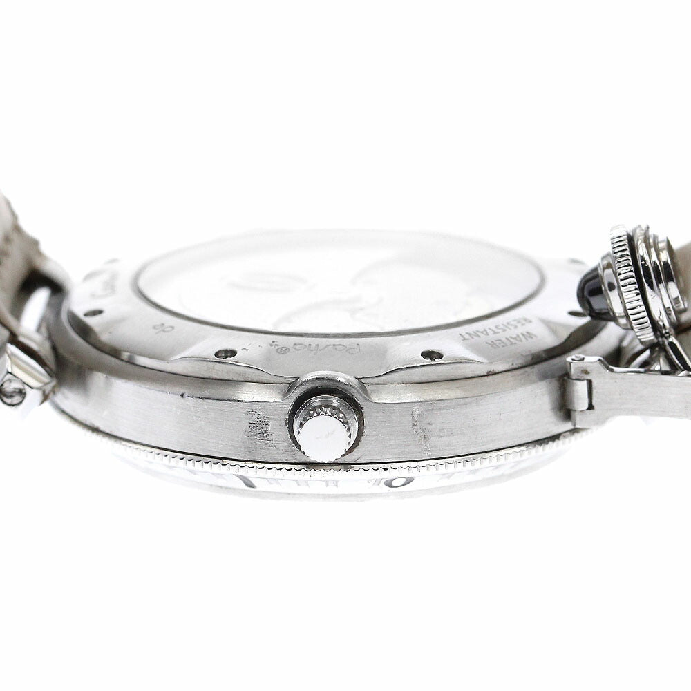 CARTIER W3106255 Pasha 38 N950 Convex Grid PT Bezel Automatic Men's Watch