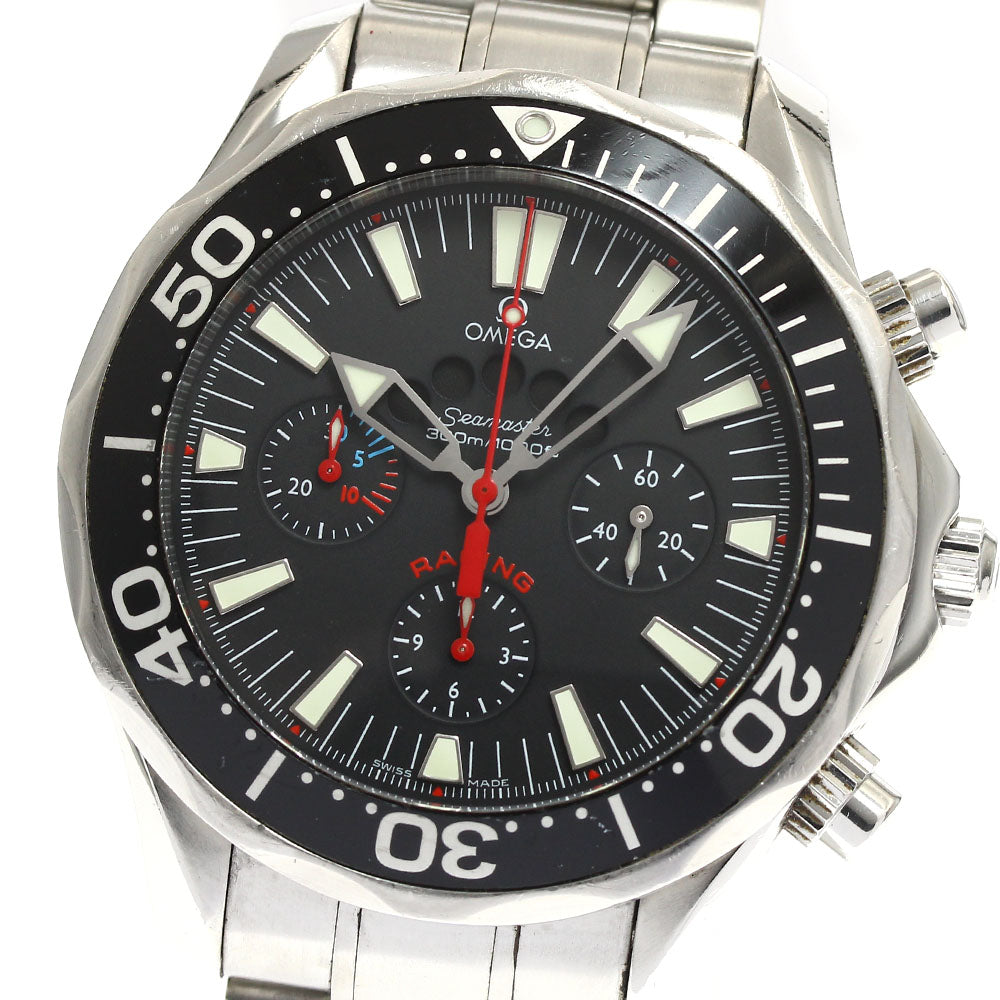 OMEGA 2569.52 Seamaster 300 Racing Chronograph Regatta Automatic Men's Watch with Warranty