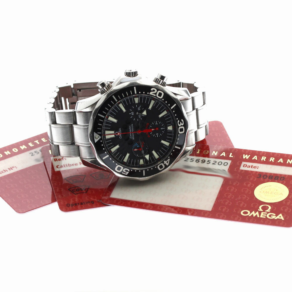 OMEGA 2569.52 Seamaster 300 Racing Chronograph Regatta Automatic Men's Watch with Warranty
