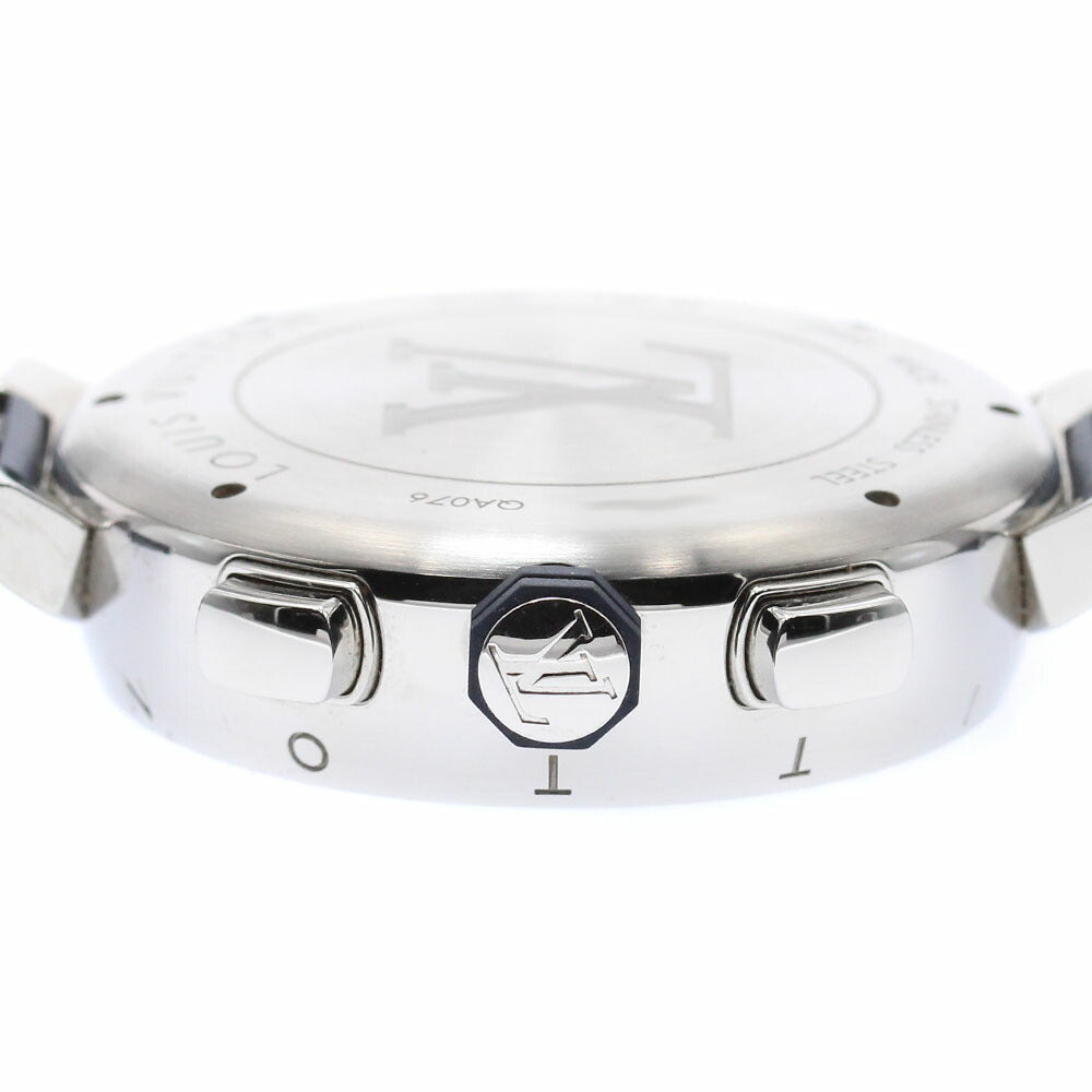 LOUIS VUITTON QA076Z Tambour Damier Cobalt V Automatic Men's Watch