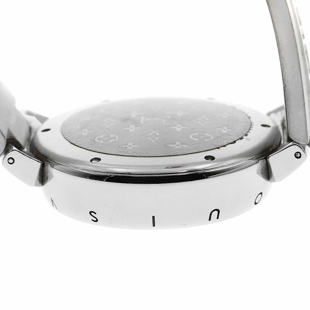 LOUIS VUITTON Q1131 Tambour GMT Date Automatic Men's Watch