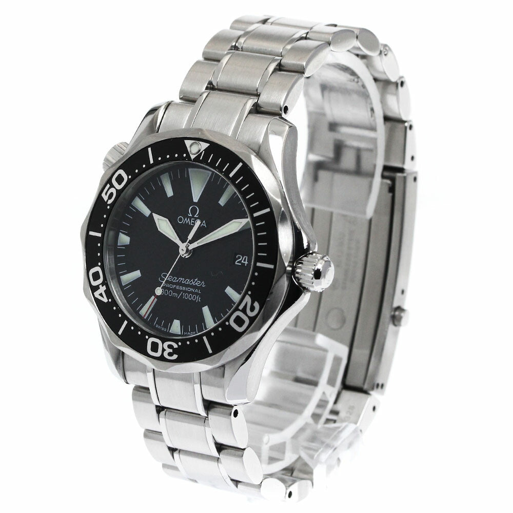 OMEGA 2262.50 Seamaster 300 Professional Date Quartz Boys' Watch with Warranty Card