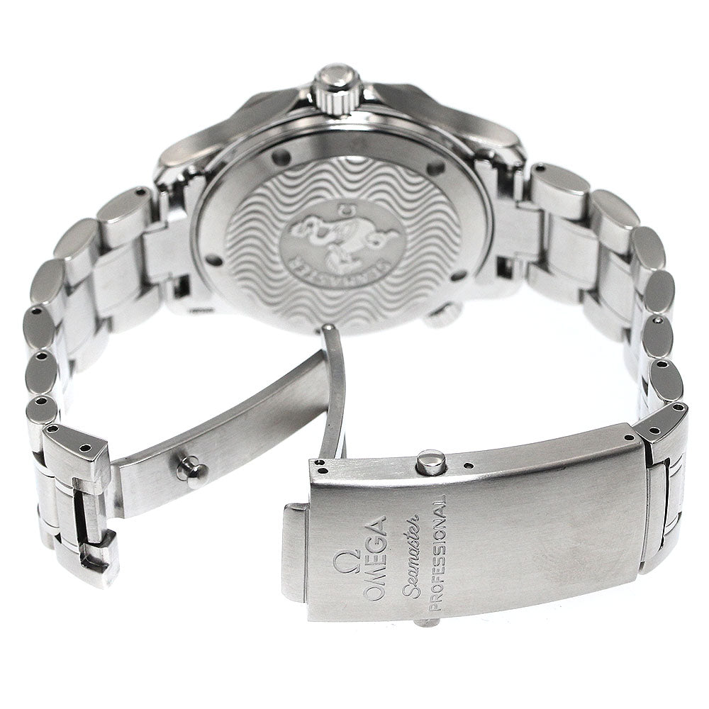 OMEGA 2262.50 Seamaster 300 Professional Date Quartz Boys' Watch with Warranty Card