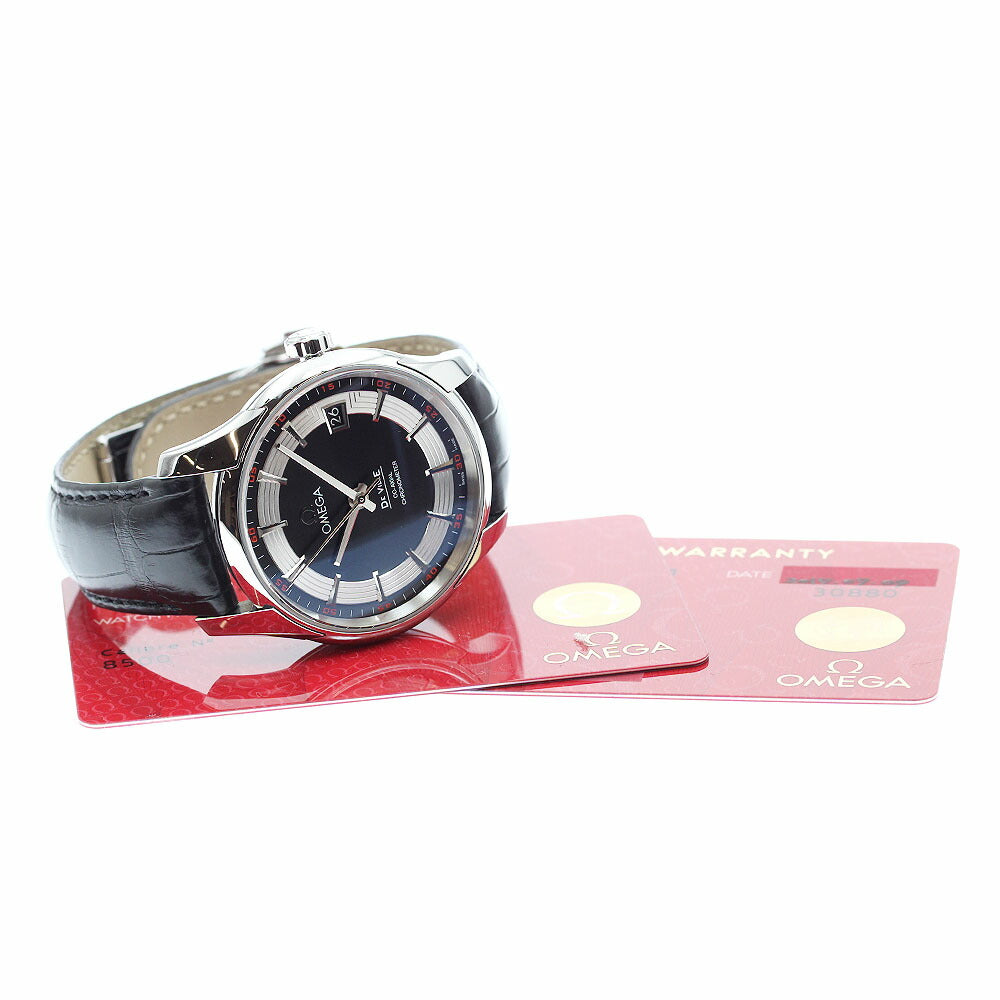 OMEGA 431.33.41.21.01.001 De Ville Co-Axial Chronometer Automatic Men's Watch Excellent Condition with Warranty.