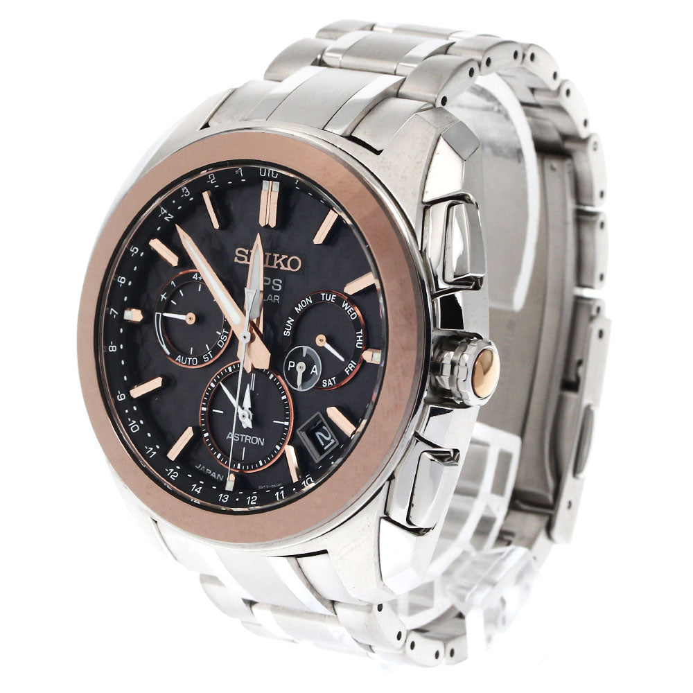SEIKO SBXC035/5X53-0AG0 Astron 50th Anniversary Model Limited Edition of 200 Solar Powered Radio Controlled Men's Watch Excellent Condition with Box and Warranty.