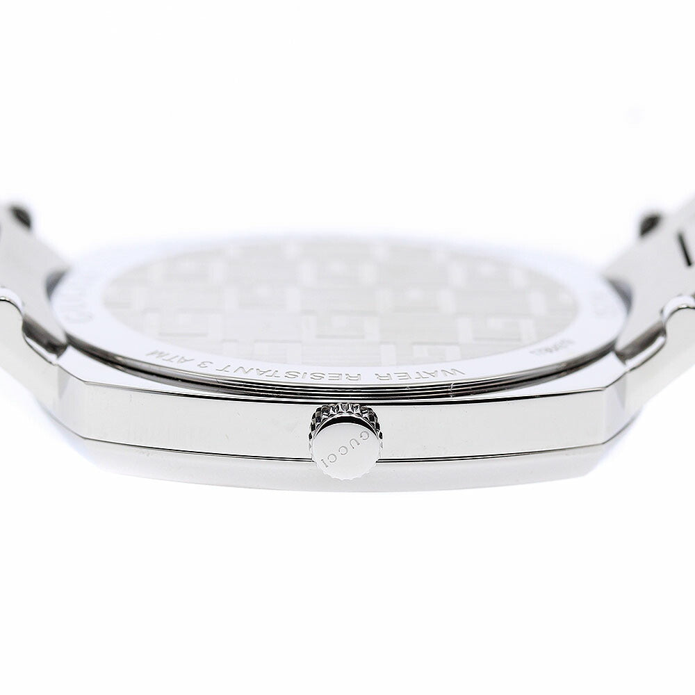 GUCCI 157.4/YA157401 Grip Watch Date Quartz Men's Watch Excellent Condition with Box
