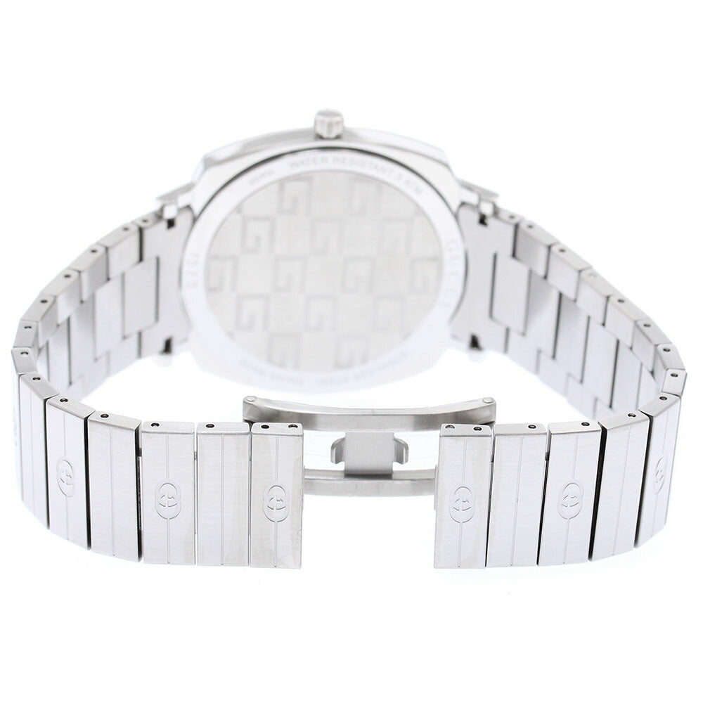 GUCCI 157.3/YA157410 Grip Watch Date Quartz Men's Watch Excellent Condition with Box