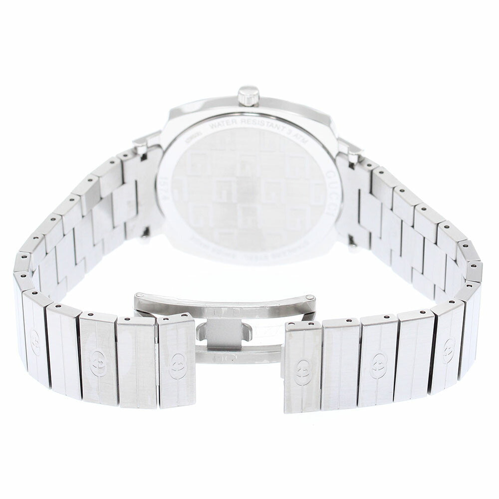 GUCCI 157.4/YA157401 Grip Watch Date Quartz Men's Watch Excellent Condition with Box