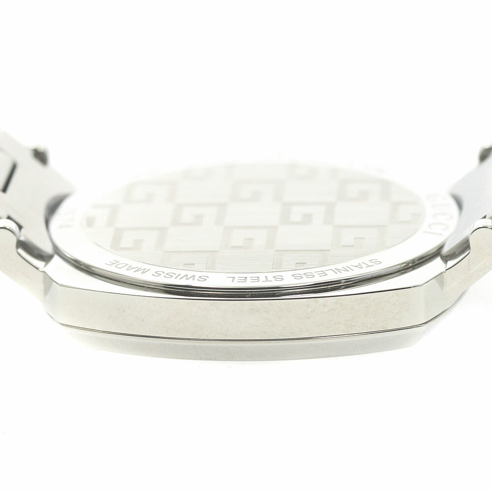 GUCCI 157.4/YA157401 Grip Watch Date Quartz Men's Watch Excellent Condition with Inner Box