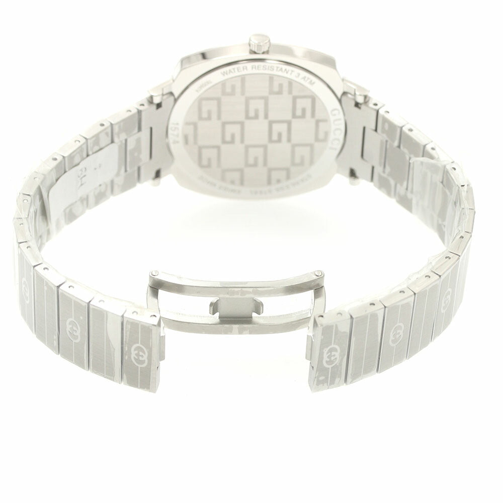 GUCCI 157.4/YA157401 Grip Watch Date Quartz Men's Watch Excellent Condition with Inner Box