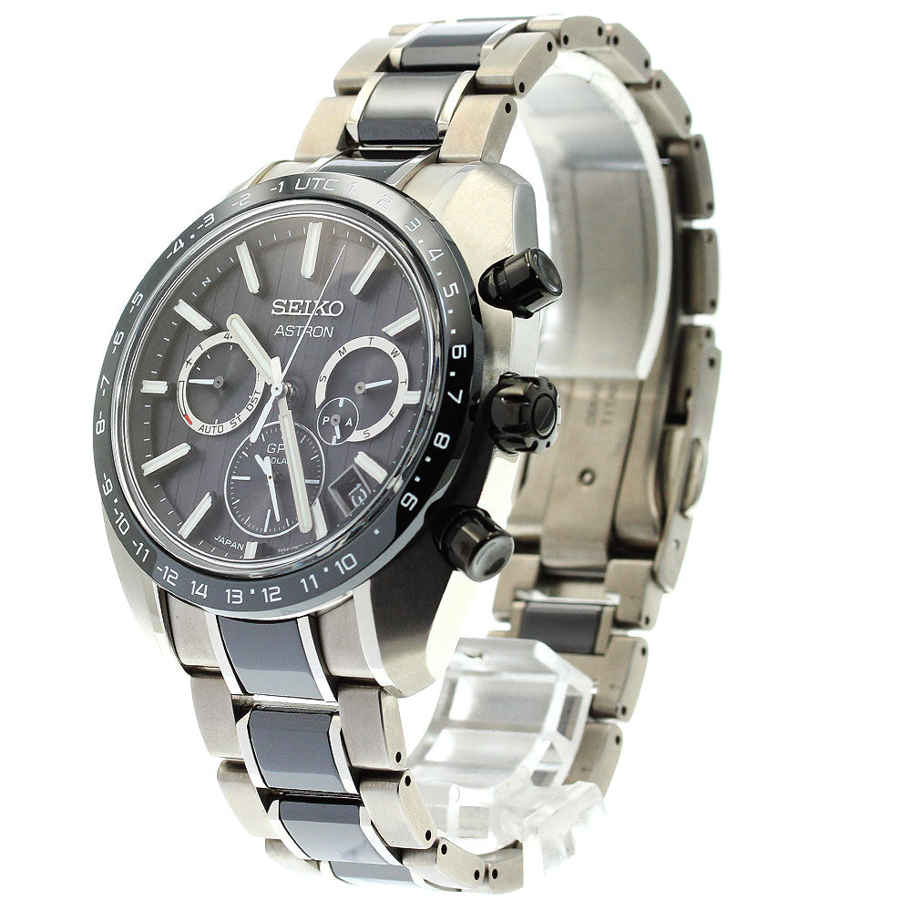 SEIKO SBXC085/5X53-0BF0 Astron GPS Solar Radio-Controlled Men's Watch Excellent Condition with Box and Warranty.