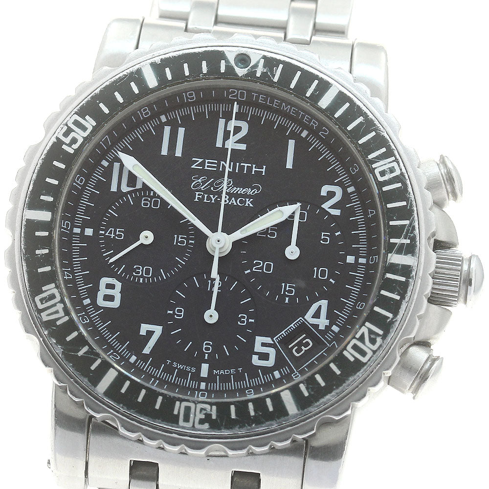 ZENITH 01/02.0470.405 Rainbow Flyback El Primero Automatic Men's Watch with Warranty