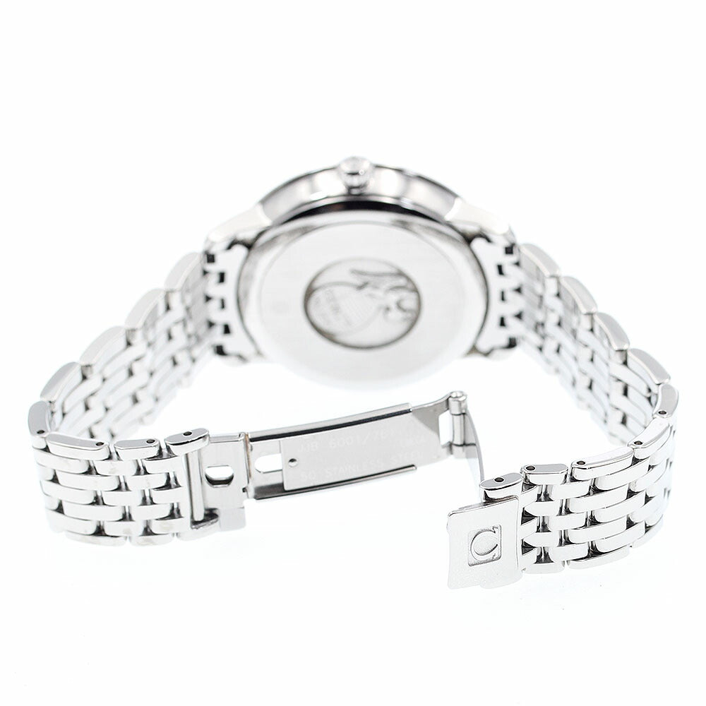 OMEGA 424.10.33.20.52.002 De Ville Prestige 6-Diamond Quartz Ladies Watch with Warranty