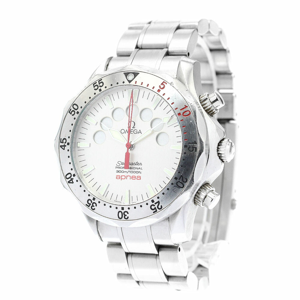 OMEGA 2595.30 Seamaster 300 Apnea Jacques Mayol Chronograph Automatic Men's Watch with Warranty