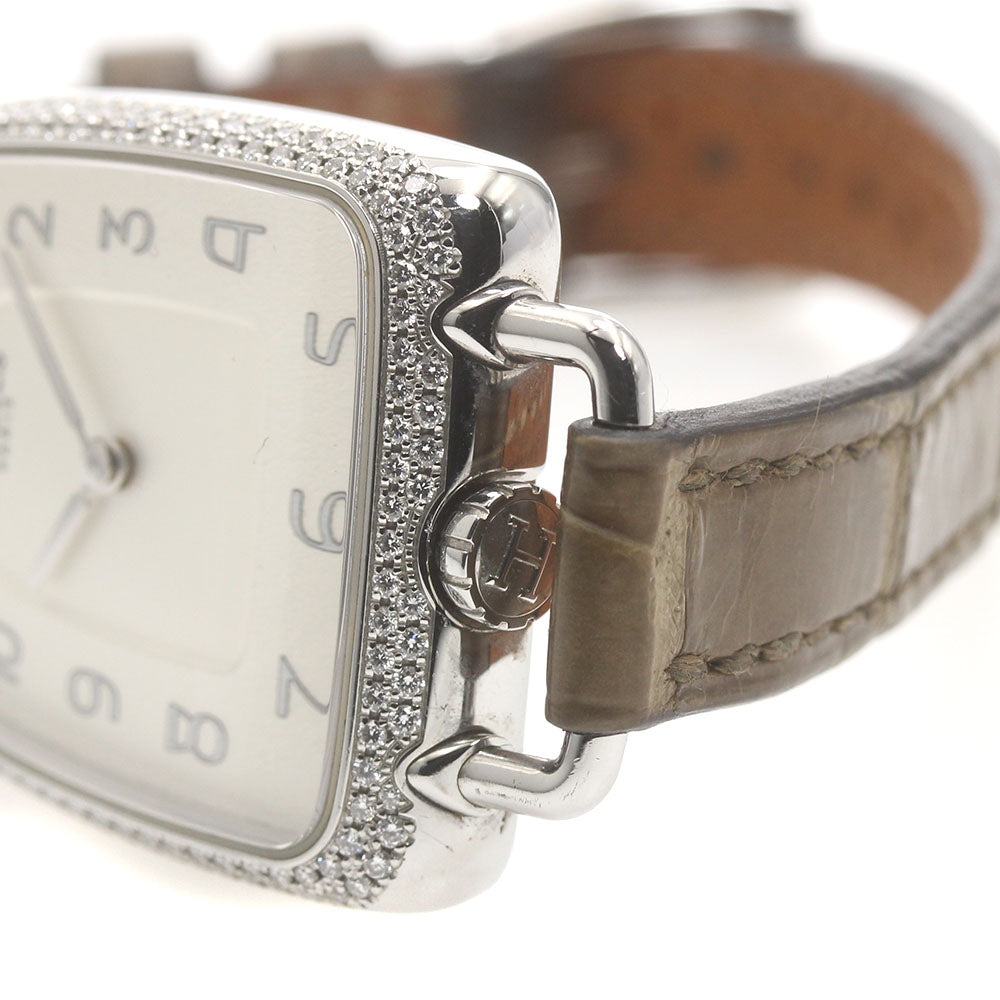 HERMES GA1.230 Galop de Diamond Bezel Quartz Women's Watch