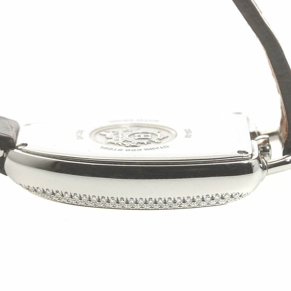 HERMES GA1.230 Galop de Diamond Bezel Quartz Women's Watch