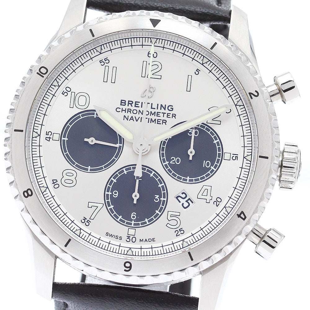BREITLING AB0117 Navitimer 8 Chronograph Date Automatic Men's Watch Excellent Condition with Inner Box and Warranty Card.
