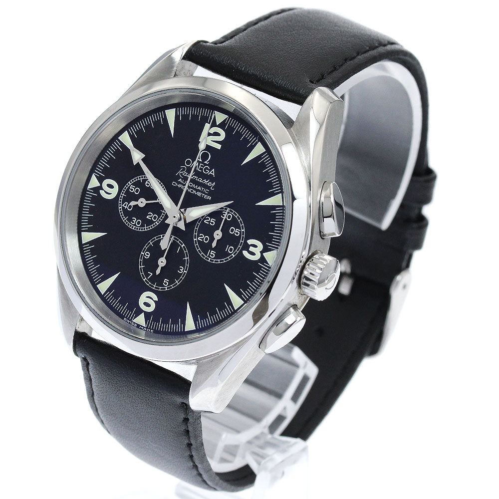 OMEGA 2812.52.37 Seamaster Railmaster Chronograph Automatic Men's Watch Excellent Condition with Warranty Card