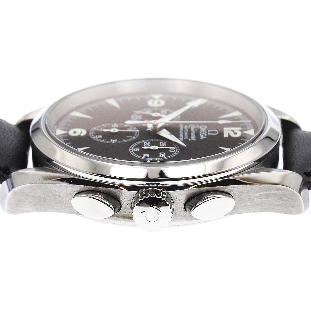 OMEGA 2812.52.37 Seamaster Railmaster Chronograph Automatic Men's Watch Excellent Condition with Warranty Card