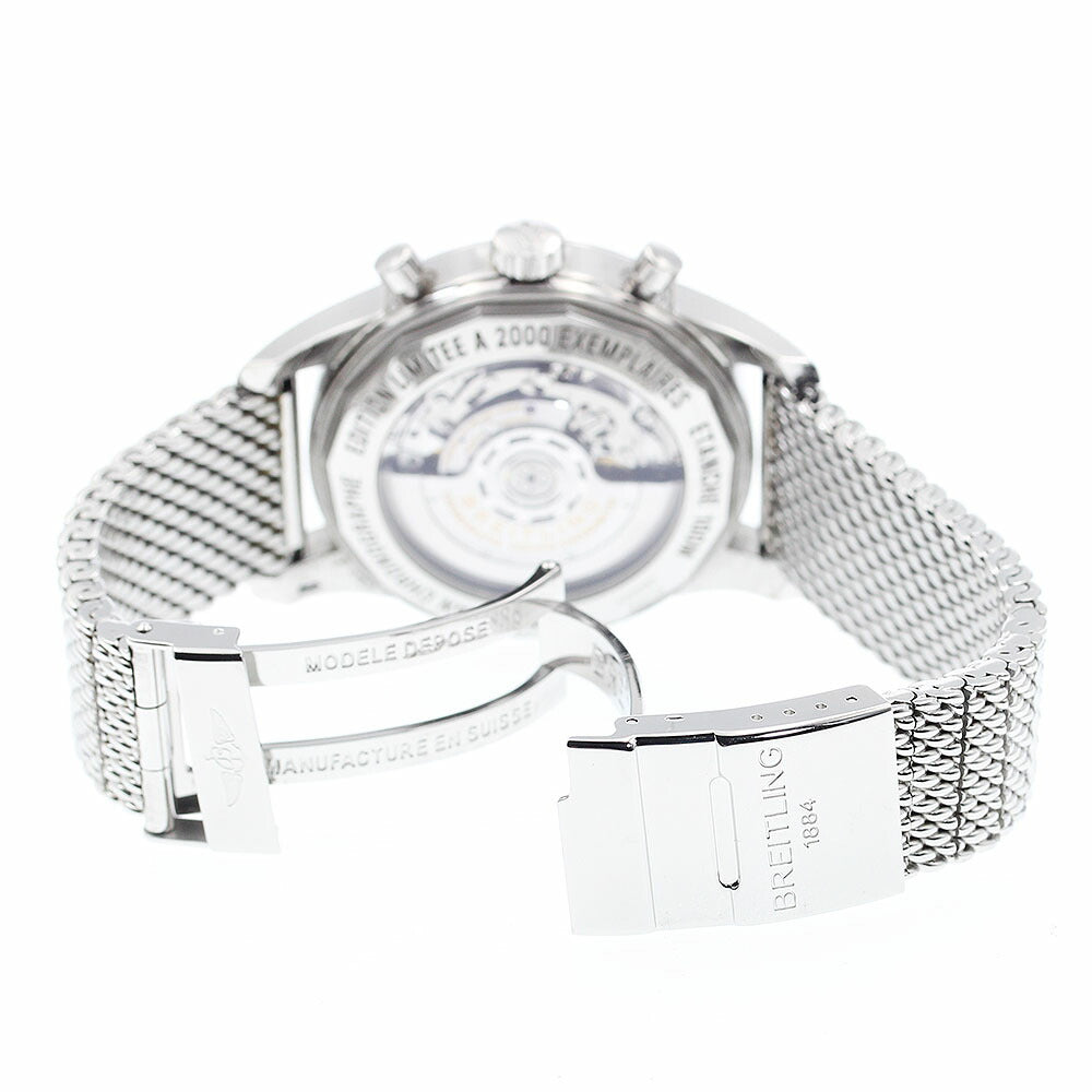 BREITLING AB0151 Transocean Chronograph Automatic Men's Watch with Warranty
