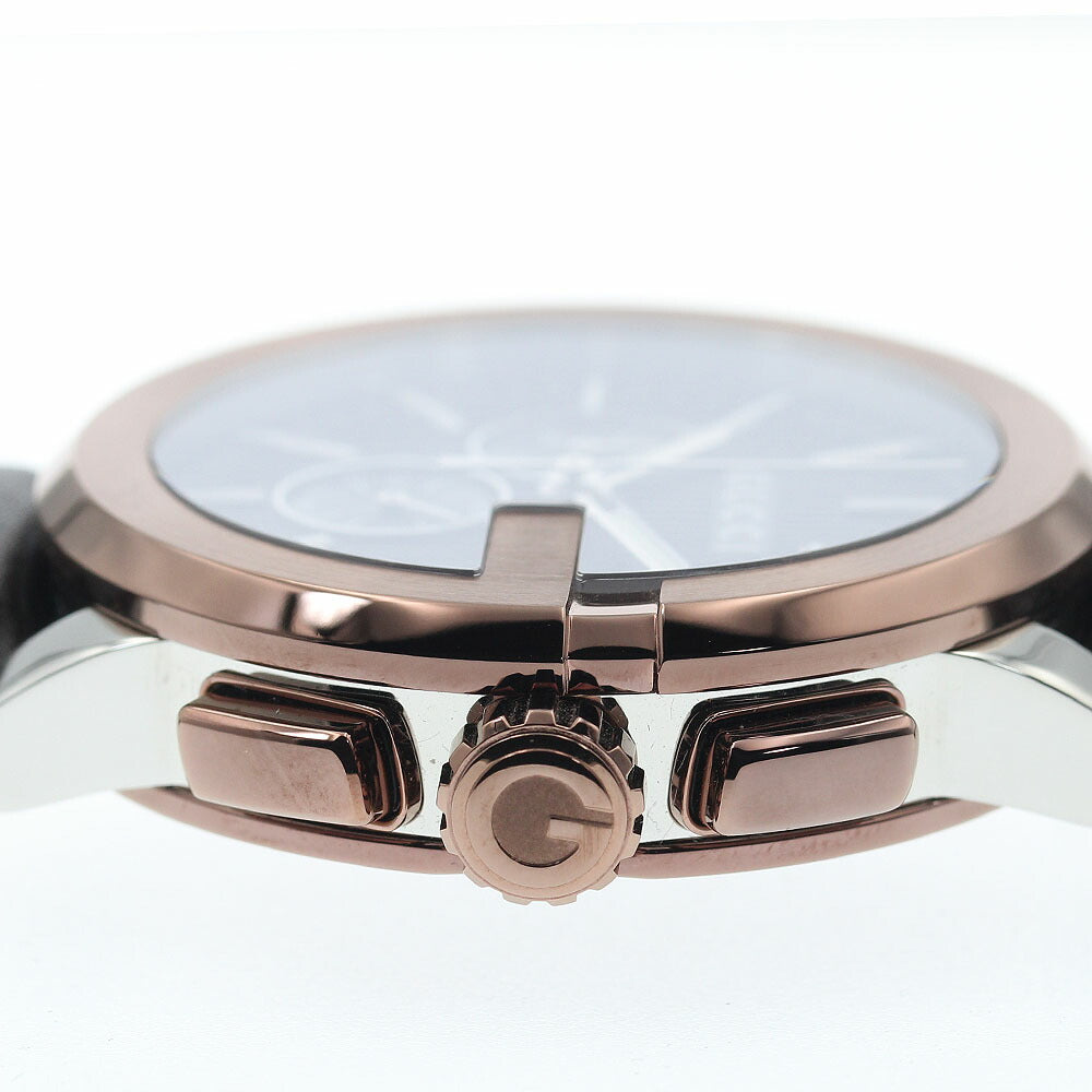 GUCCI 101.2/YA101202 G-Chrono Quartz Men's Watch Excellent Condition with Box and Warranty Card
