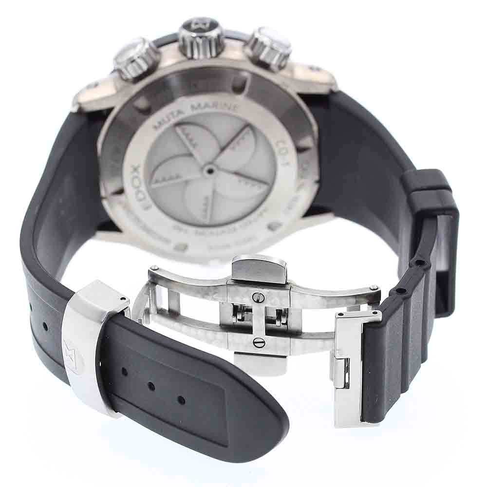 EDOX 10242-TINMUTA Chrono Offshore 1 AJHH muta Marine Collaboration Quartz Men's Watch Excellent Condition with Warranty.