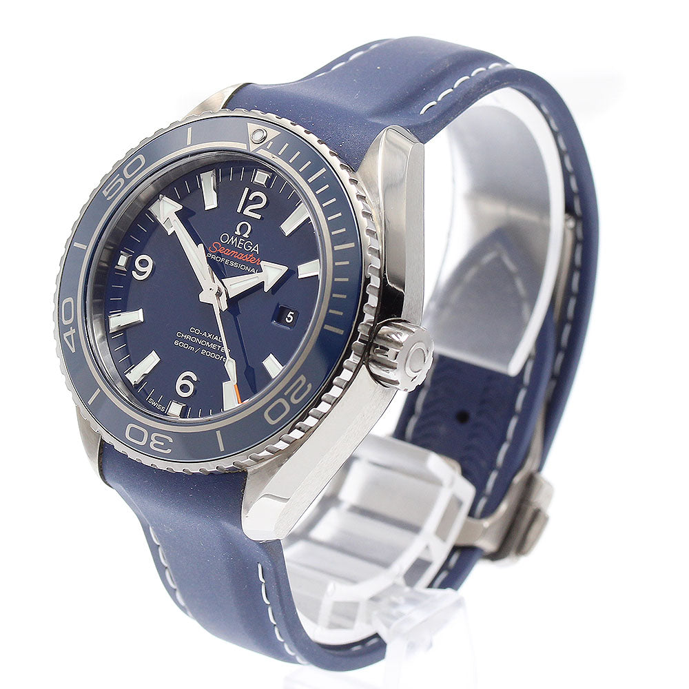 OMEGA 232.92.38.20.03.001 Seamaster Planet Ocean Date Automatic Boys' Watch Good Condition