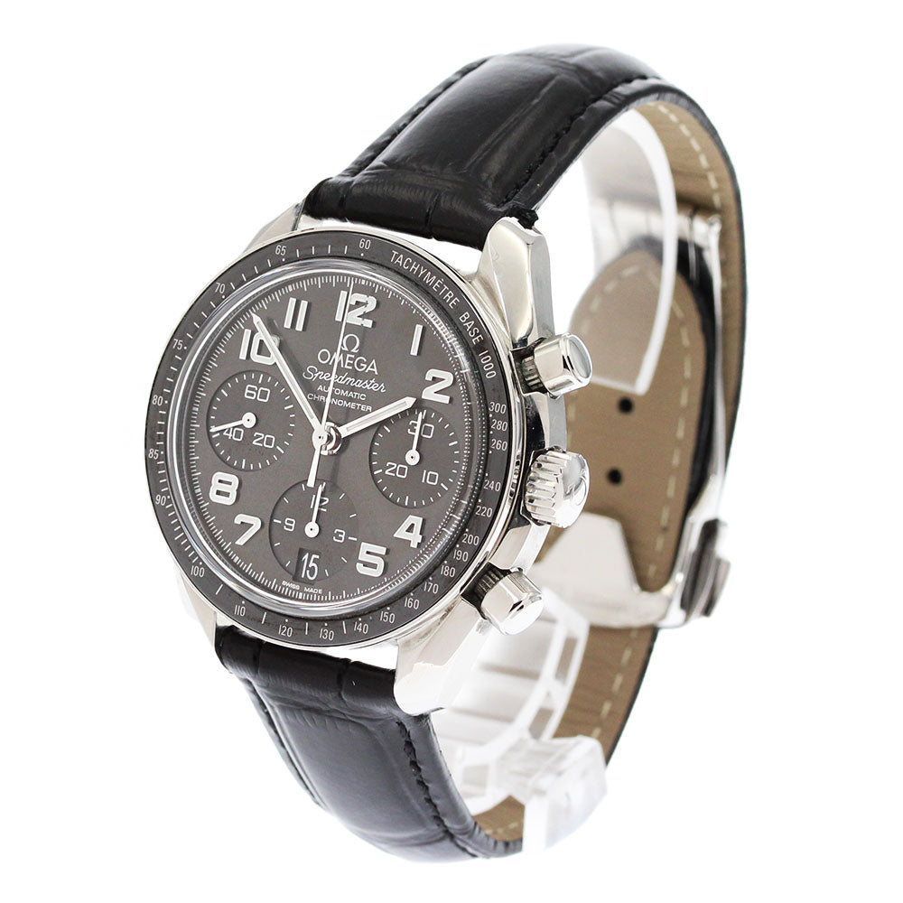 OMEGA 324.33.38.40.06.001 Speedmaster Chronograph Date Automatic Ladies' Watch (Good Condition)