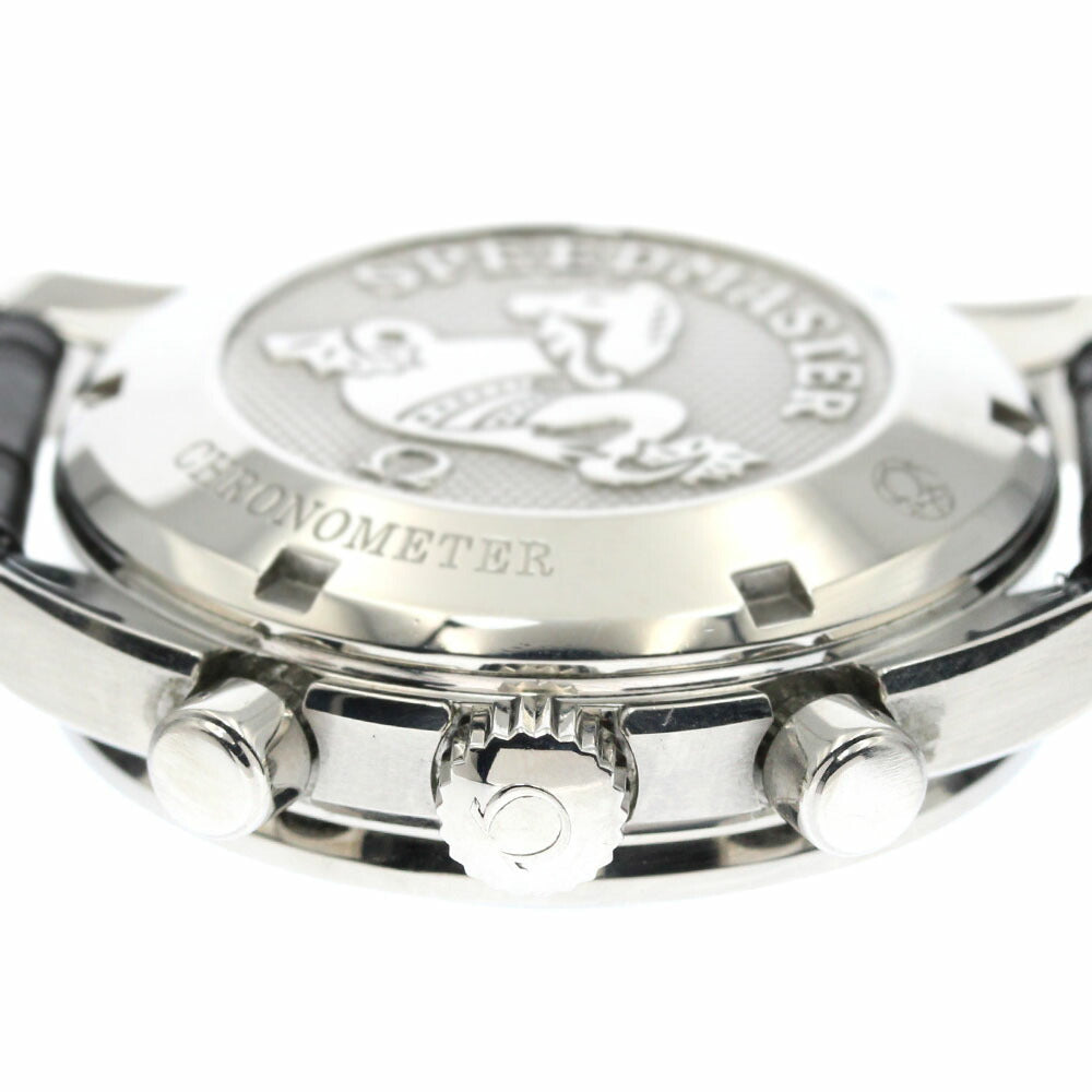 OMEGA 324.33.38.40.06.001 Speedmaster Chronograph Date Automatic Ladies' Watch (Good Condition)