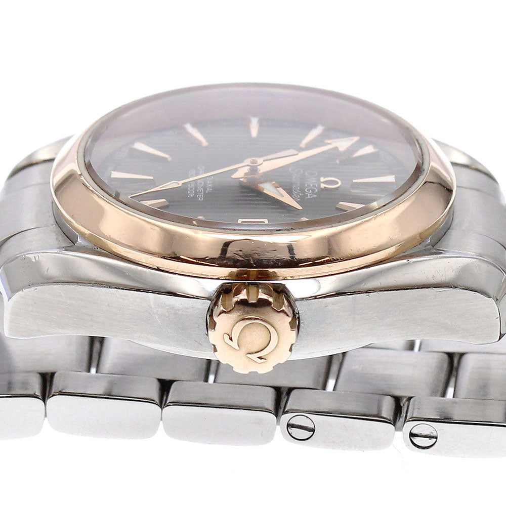 OMEGA 231.20.30.20.06.003 Seamaster Aqua Terra 150M K18PG Bezel Date Automatic Ladies Watch with Warranty