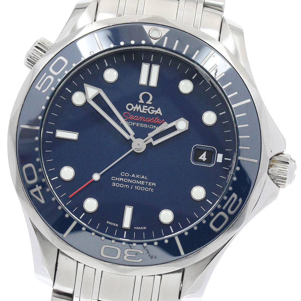 OMEGA 212.30.41.20.03.001 Seamaster 300 Date Co-Axial Automatic Men's Watch with Warranty