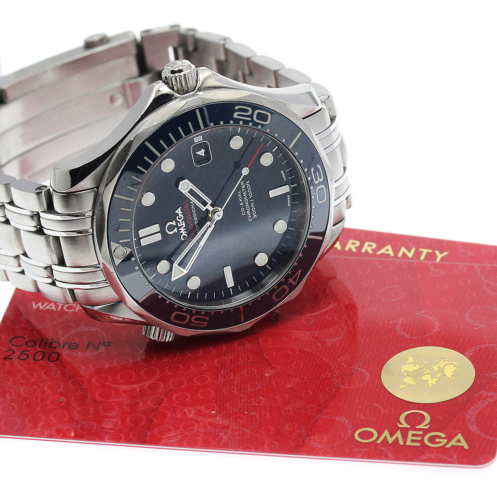 OMEGA 212.30.41.20.03.001 Seamaster 300 Date Co-Axial Automatic Men's Watch with Warranty