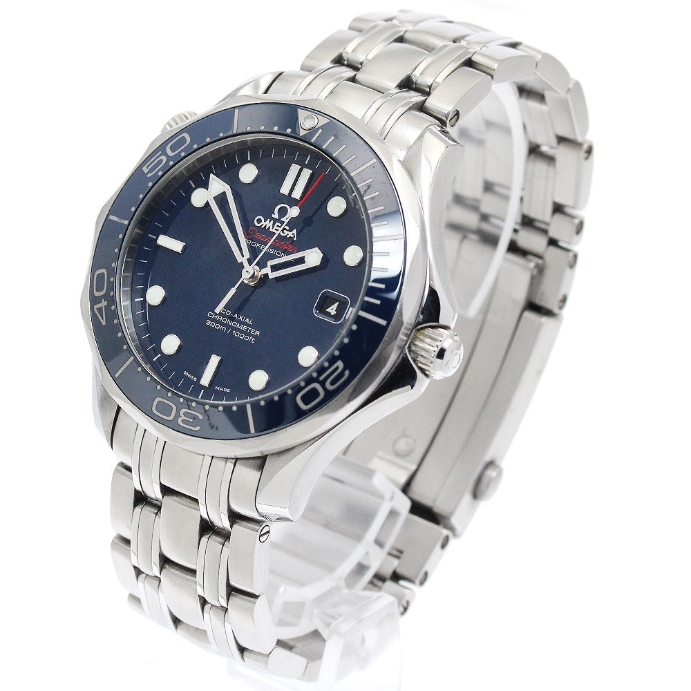 OMEGA 212.30.41.20.03.001 Seamaster 300 Date Co-Axial Automatic Men's Watch with Warranty