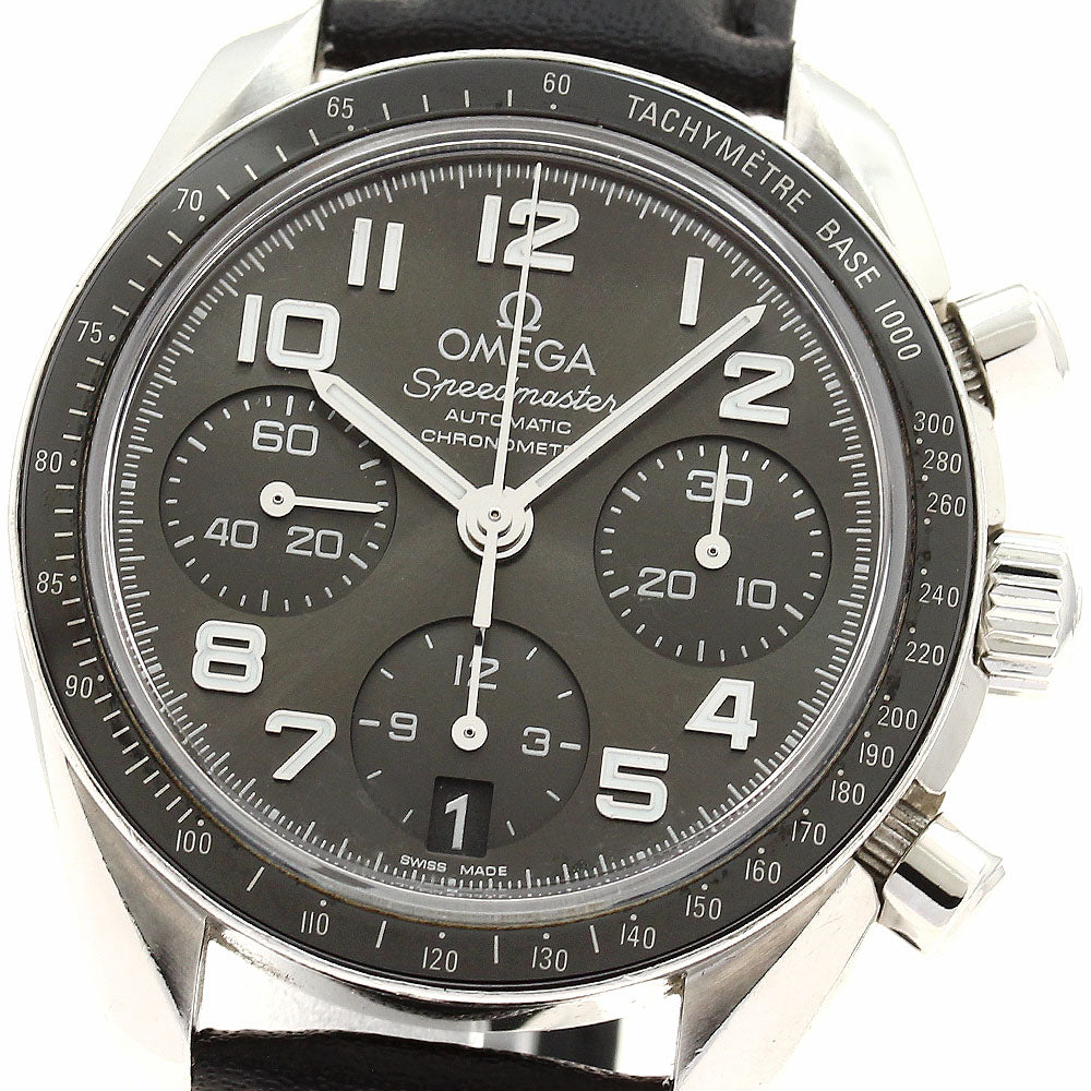 OMEGA 324.33.38.40.06.001 Speedmaster Date Chronograph Automatic Women's Watch with Warranty Card