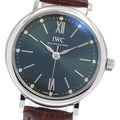 IWC SCHAFFHAUSEN IW357405 Portofino Automatic 34 12P Diamond Automatic Women's Watch Excellent Condition with Warranty Card