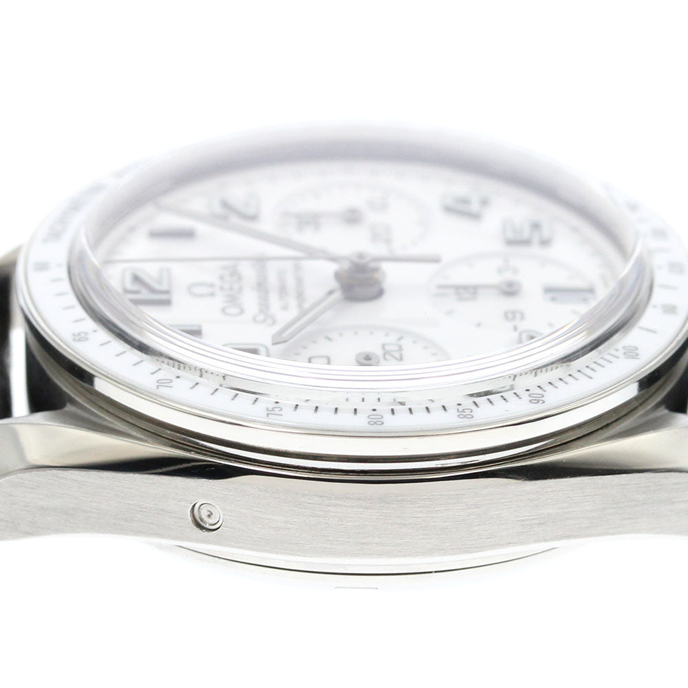 OMEGA 324.33.38.40.04.001 Speedmaster Date Chronograph Automatic Ladies' Watch Excellent Condition