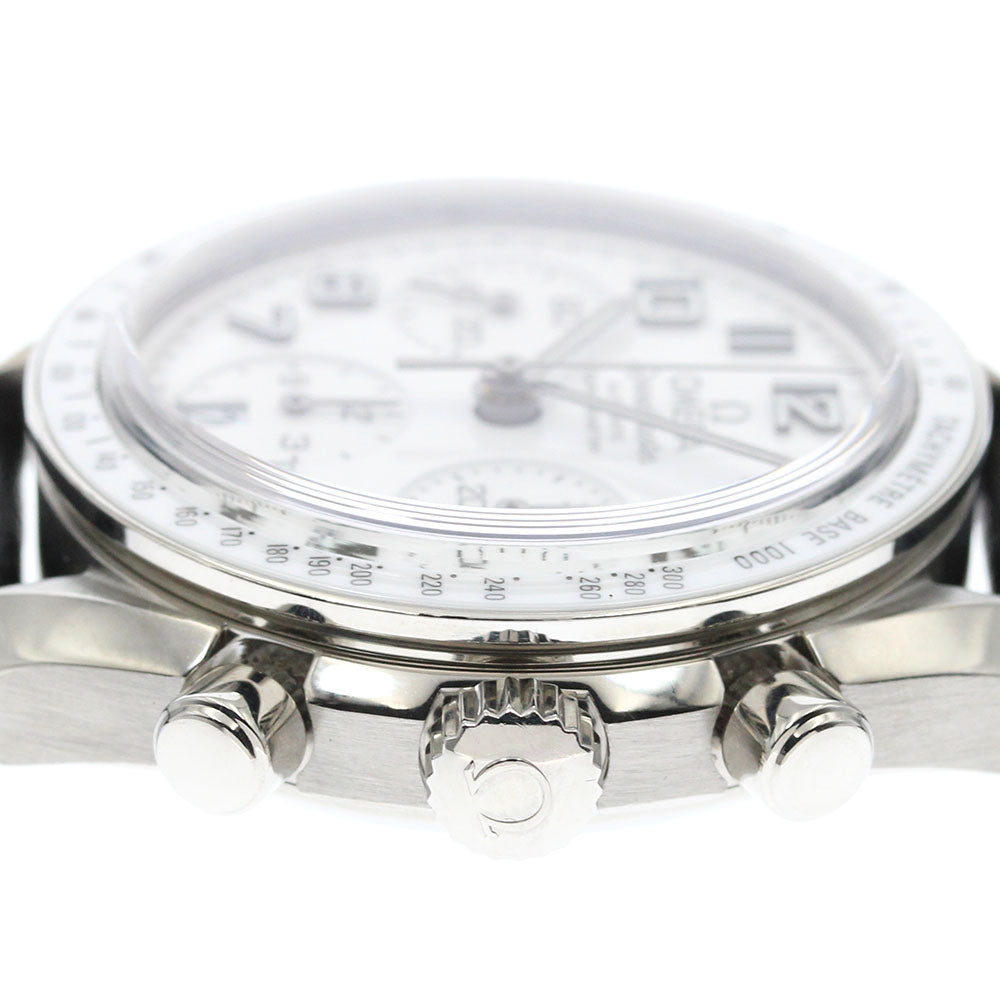 OMEGA 324.33.38.40.04.001 Speedmaster Date Chronograph Automatic Ladies' Watch Excellent Condition